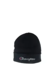 Schwarze Champion Strickmütze mit Logo