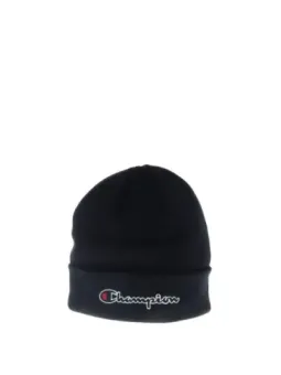 Schwarze Champion Strickmütze mit Logo