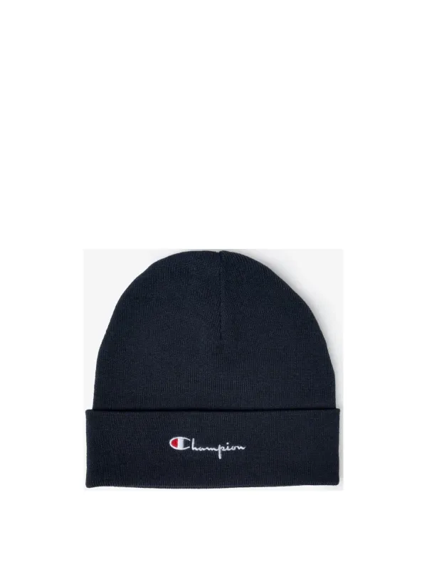 Dunkelgraue Champion Strickmütze mit Logo Dunkelgraue Champion Strickmütze mit Logo