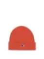 Rote Champion Strickmütze mit Logo