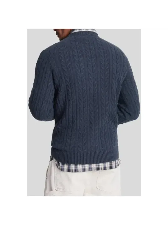 Gestrickter Lyle & Scott Pullover Rückseite