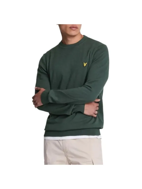 Grüner Lyle & Scott Fleece-Pullover Grüner Lyle & Scott Fleece-Pullover