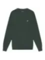 Grauer Pullover mit Vogel-Stickerei