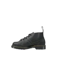 Schwarzer Dr. Martens Stiefel Detail