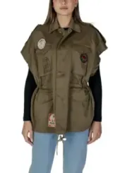 Grüne Replay Jacke mit Taschen