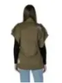 Replay braune Polyester Weste mit Grafik