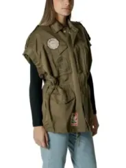 Grüne Replay Army Nylon Weste