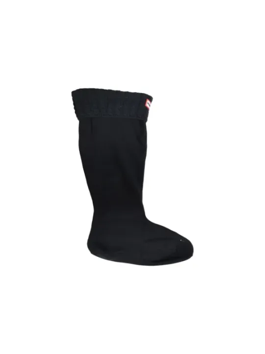 Rote karierte Hunter-Stiefel Wolle