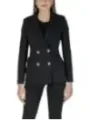Schwarzes Blazer und Hose Set