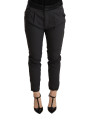 Jeans & Pants Elegant Mid Waist Slim Fit Skinny Pants 220,00 € 8050246180679 | Planet-Deluxe