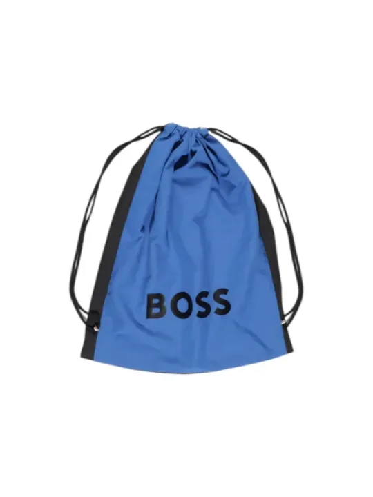 Blauer BOSS Nylon Kordelzugbeutel
