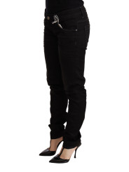 Jeans & Pants Sleek Black Wash Skinny Jeans 300,00 € 8050246180747 | Planet-Deluxe