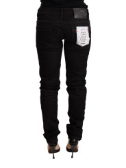 Jeans & Pants Sleek Black Wash Skinny Jeans 300,00 € 8050246180747 | Planet-Deluxe