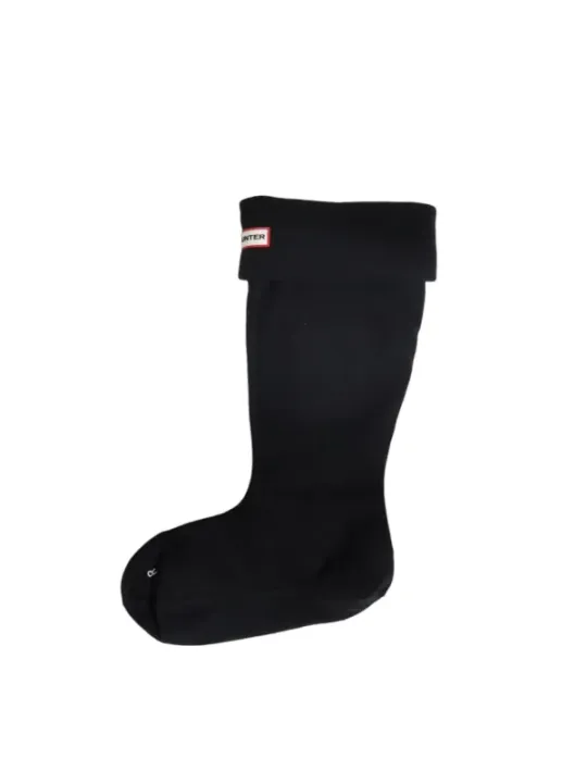 Schwarze Hunter Gummistiefel kniehoch