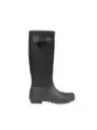 Schwarze Hunter Gummistiefel mit Logo
