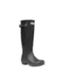 Schwarze Hunter Gummistiefel mit Logo