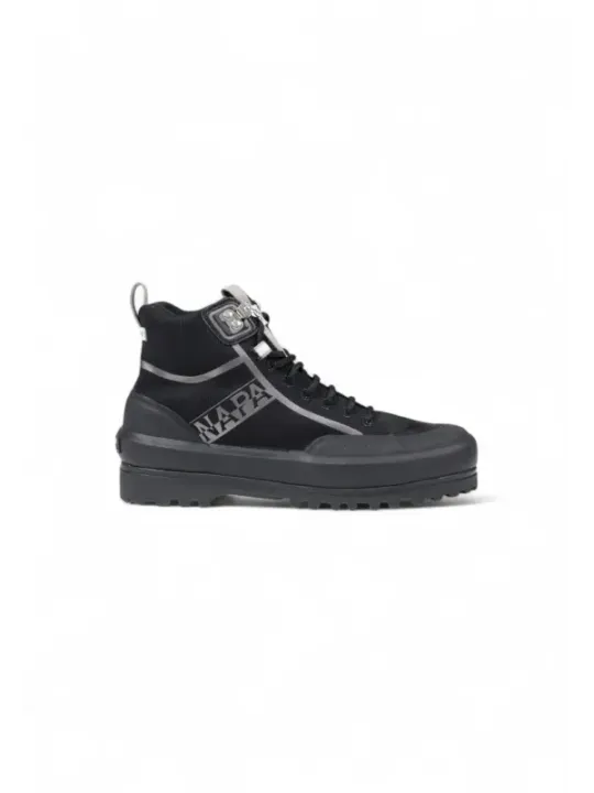 Schwarze Superga 480877 High-Top Stiefel