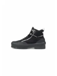 Schwarze Superga 480877 High-Top Stiefel