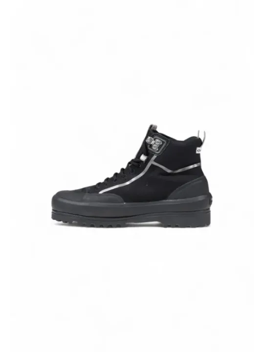 Schwarze Superga 480877 High-Top Stiefel