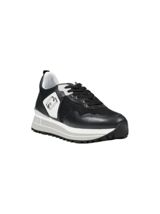 Schwarze Liu Jo Sneaker Plattform