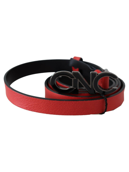 Belts Elegant Red Leather Waist Belt 200,00 € 7333413028143 | Planet-Deluxe