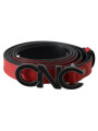 Belts Elegant Red Leather Waist Belt 200,00 € 7333413028143 | Planet-Deluxe