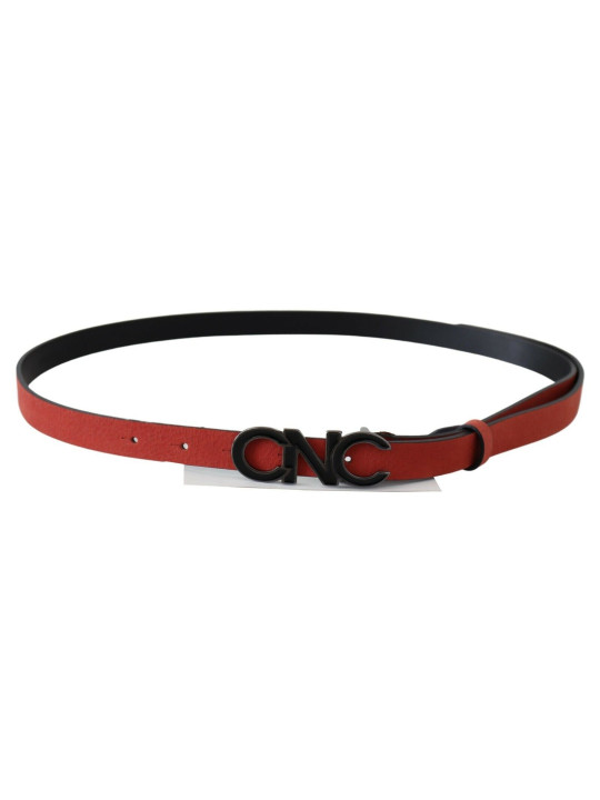 Belts Elegant Blood Red Leather Belt 100,00 € 8058301884272 | Planet-Deluxe