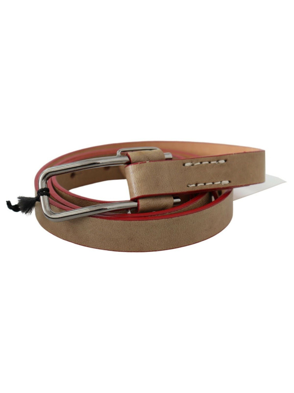 Belts Beige Leather Fashion Belt 120,00 € 8058301884265 | Planet-Deluxe