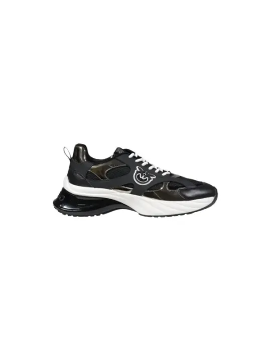 Schwarze und weiße Pinko Sneaker