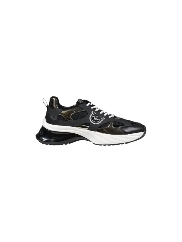 Schwarze und weiße Pinko Sneaker Schwarze und weiße Pinko Sneaker