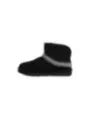 Schwarze UGG-Stiefel mit Zickzack