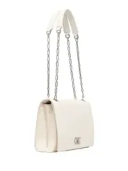 Beige Calvin Klein Schultertasche mit Kette