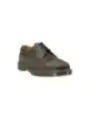 Brogue Lederstiefel mit dicker Sohle