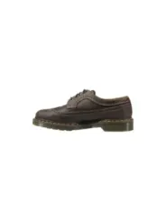 Dunkelbraune Dr. Martens Leder Schuhe