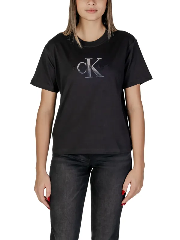 Calvin Klein Jeans T-Shirt Damen Calvin Klein Jeans T-Shirt Damen