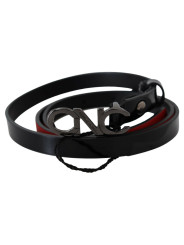 Belts Chic Black Leather Fashion Belt 200,00 € 7333413028020 | Planet-Deluxe