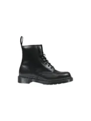 Schwarze Leder Dr. Martens Stiefel