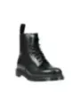 Schwarze Leder Dr. Martens Stiefel