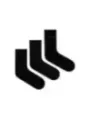 Schwarze Calvin Klein Logo Socken