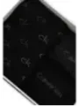 Schwarze Calvin Klein Socken Logo