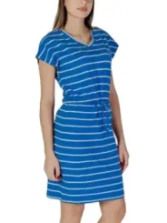 Blau gestreiftes B.young Sommerkleid