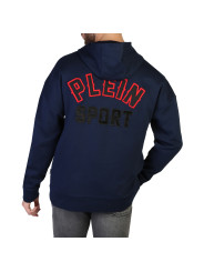 Blauer Plein Sport Kapuzenpullover