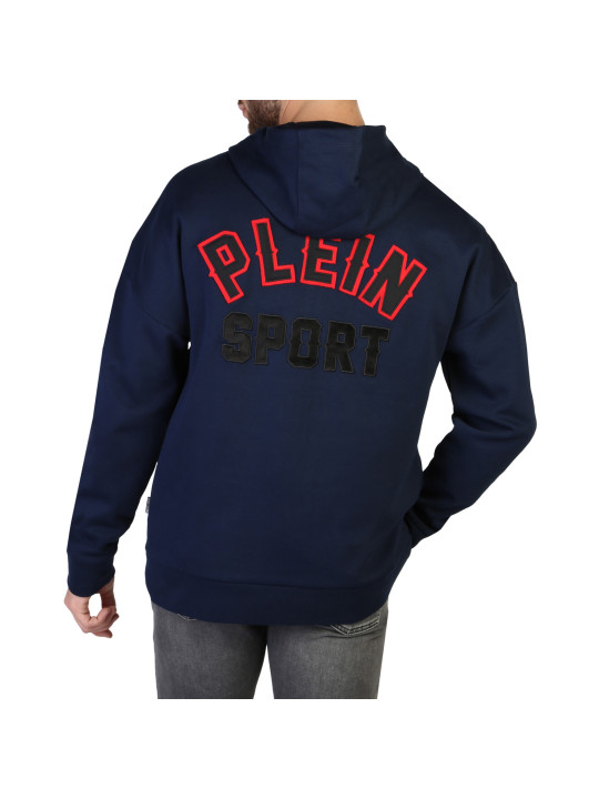 Blauer Plein Sport Kapuzenpullover
