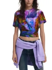 "Desigual T-Shirts im Sale | Desigual - Desigual T-Shirt Donna online kaufen"|Planet-Deluxe