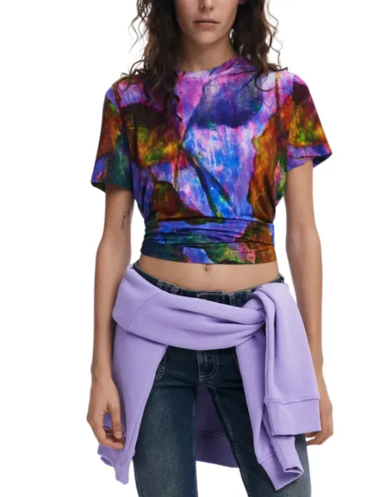 "Desigual T-Shirts im Sale | Desigual - Desigual T-Shirt Donna online kaufen"|Planet-Deluxe