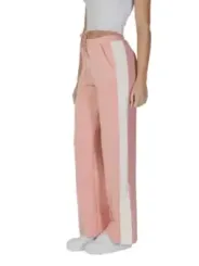 Pink und weiße Sport Hose