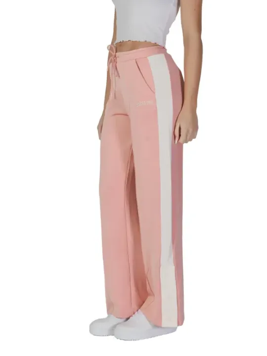 Pink und weiße Sport Hose