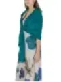 Teal floral scarf elegantes Design