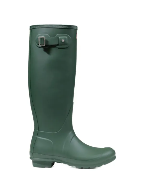 Grüne Hunter Gummistiefel mit Schnalle Grüne Hunter Gummistiefel mit Schnalle