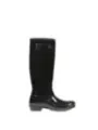 Schwarze Hunter Gummistiefel mit Schnalle